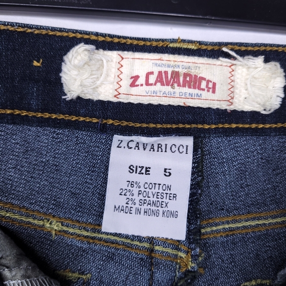 Z. CAVARICCI Womens Vintage Y2K Performance Construction & Fit Jeans 5 - Picture 7 of 8